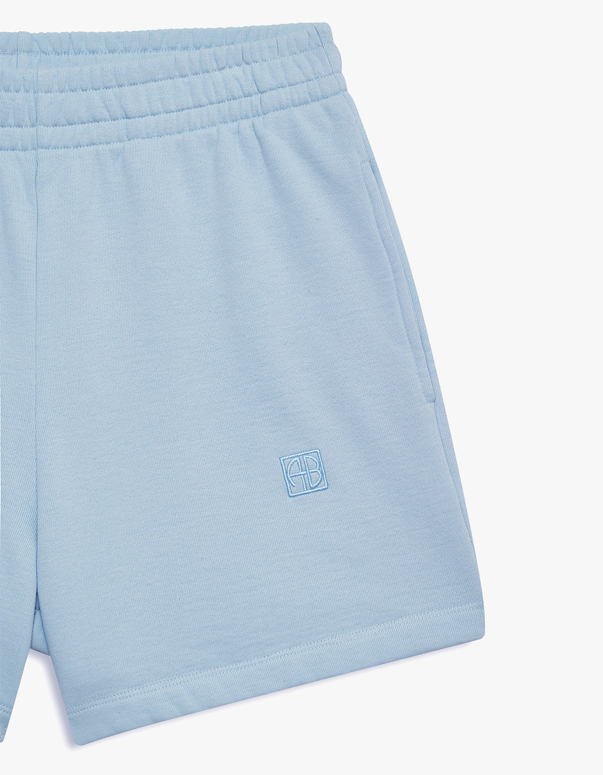 Kam Short Framed Monogram - Pale Blue