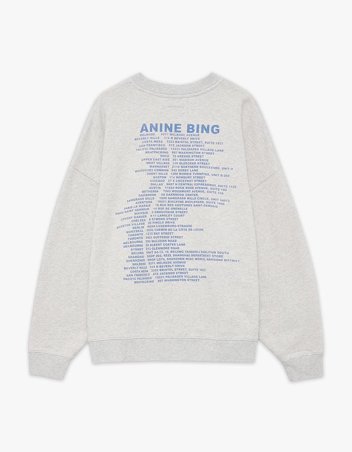 Miles Sweatshirt Waves - Heather Grey