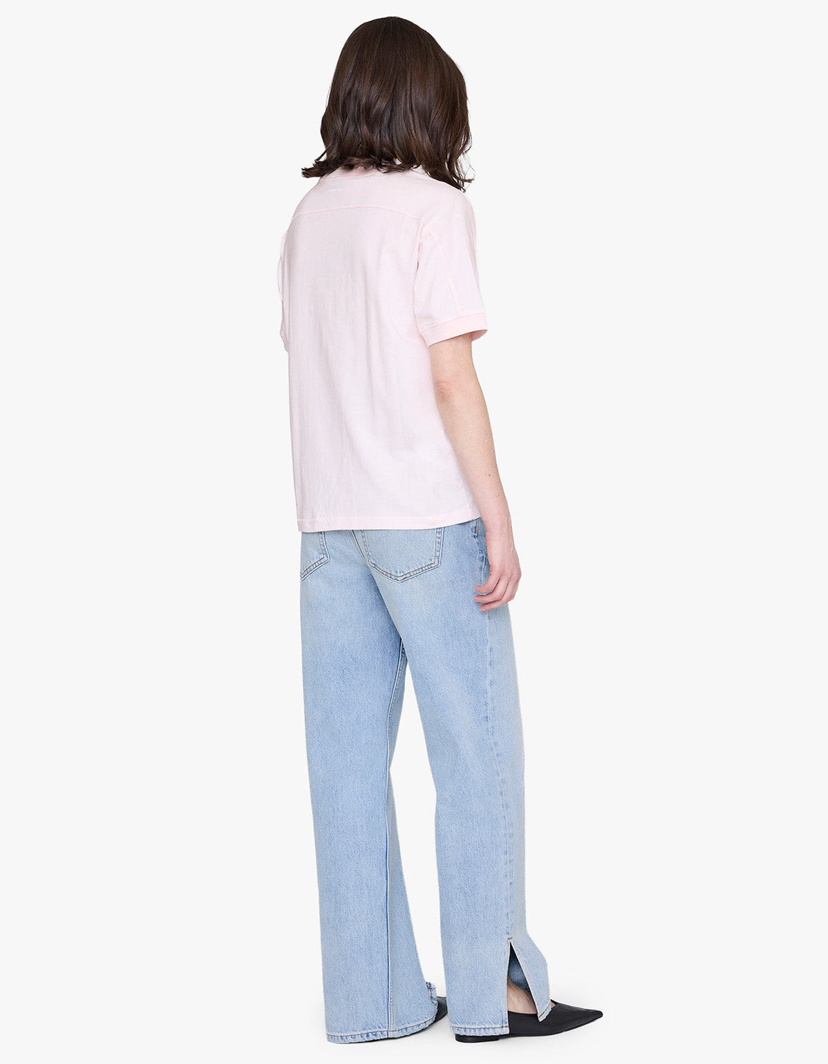 Jaylin Tee Collegiate - Powder Pink