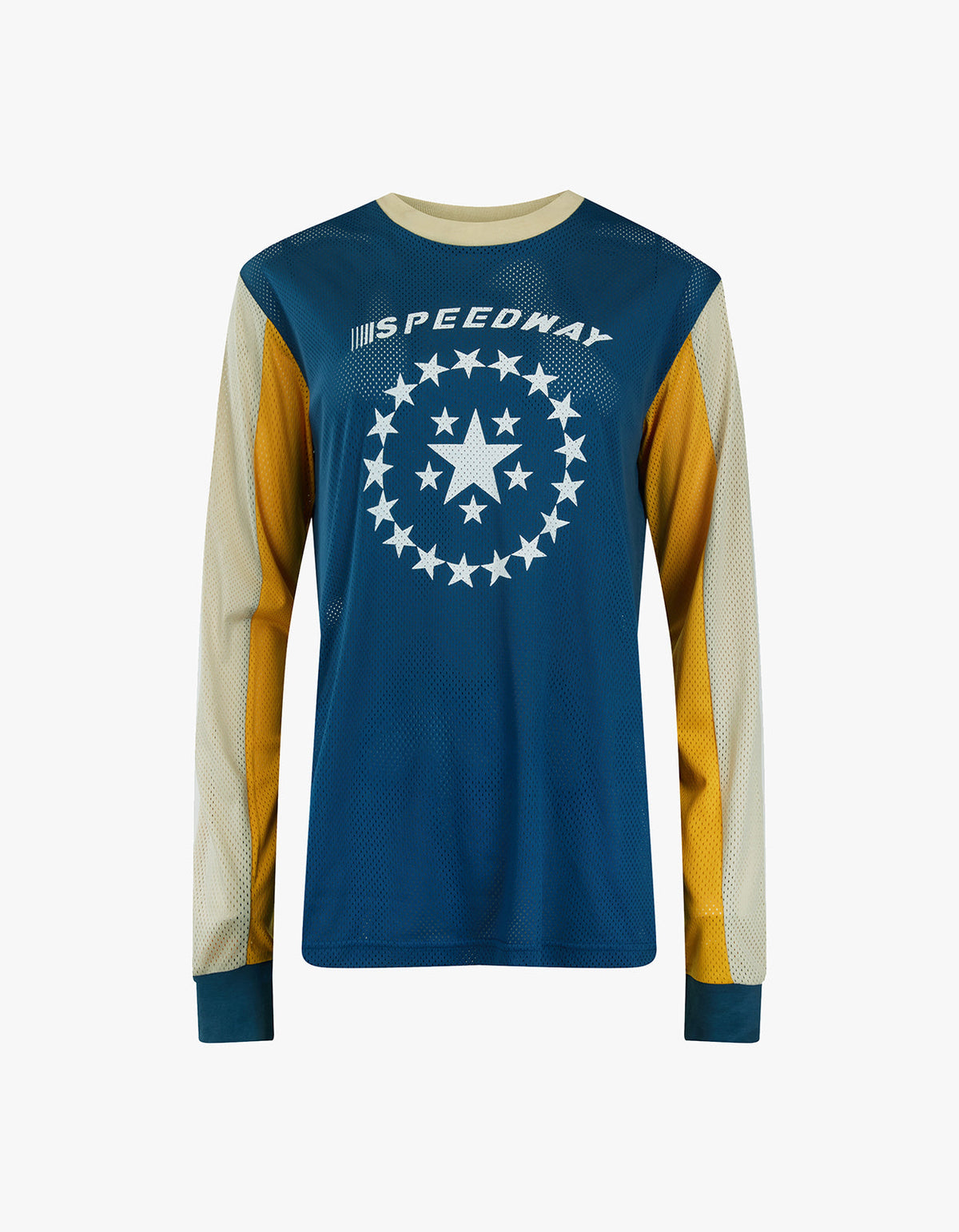 Speedway Long Sleeve Tee - Maritime Blue
