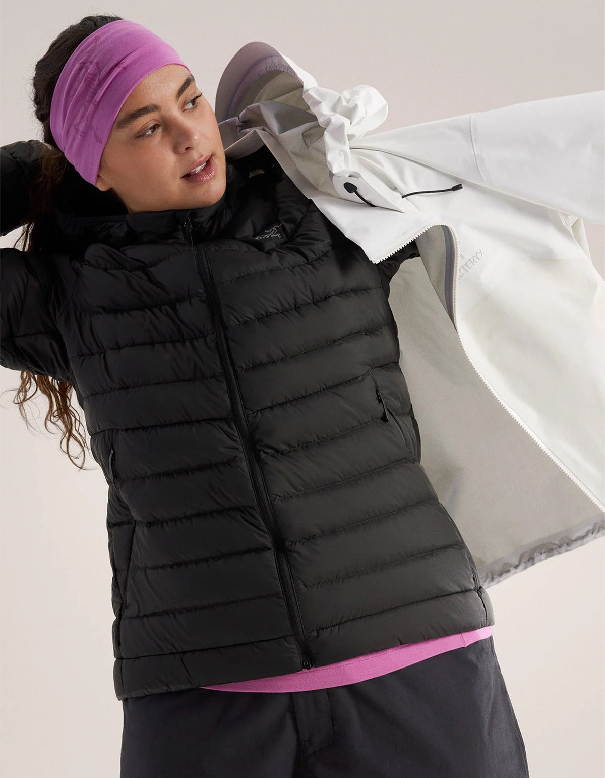 Womens Cerium Hoody - Black