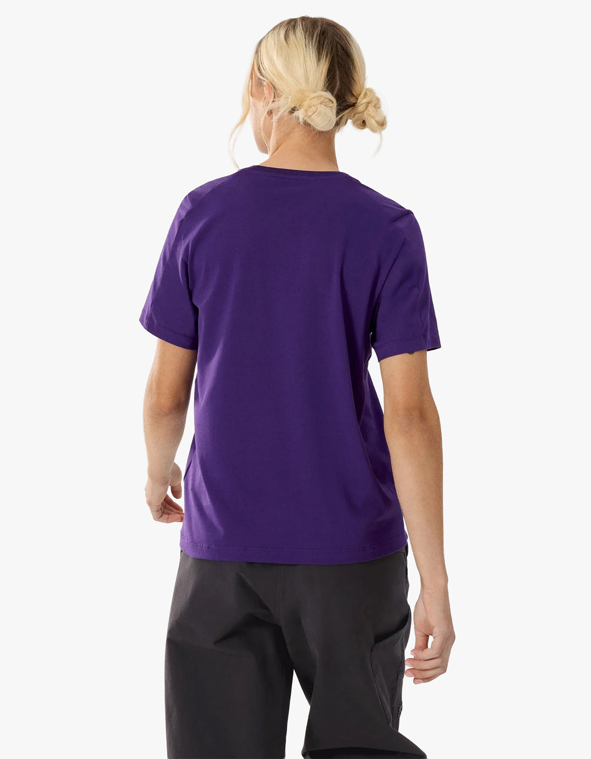 Womens Kragg Sl Cotton Emblem Crew S/S - Azalea