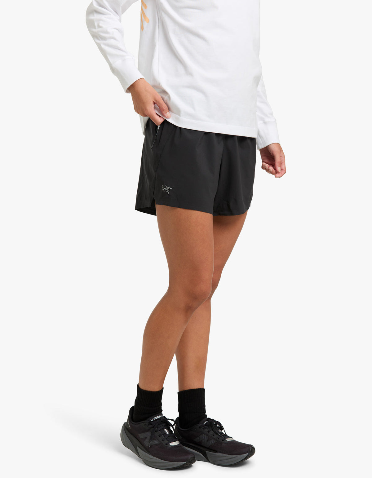 Womens Norvan 5" Short - Black