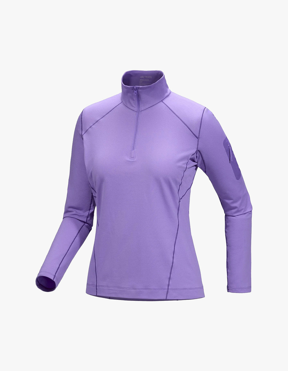 Womens Rho Zip Neck - Aster/Lt Iola