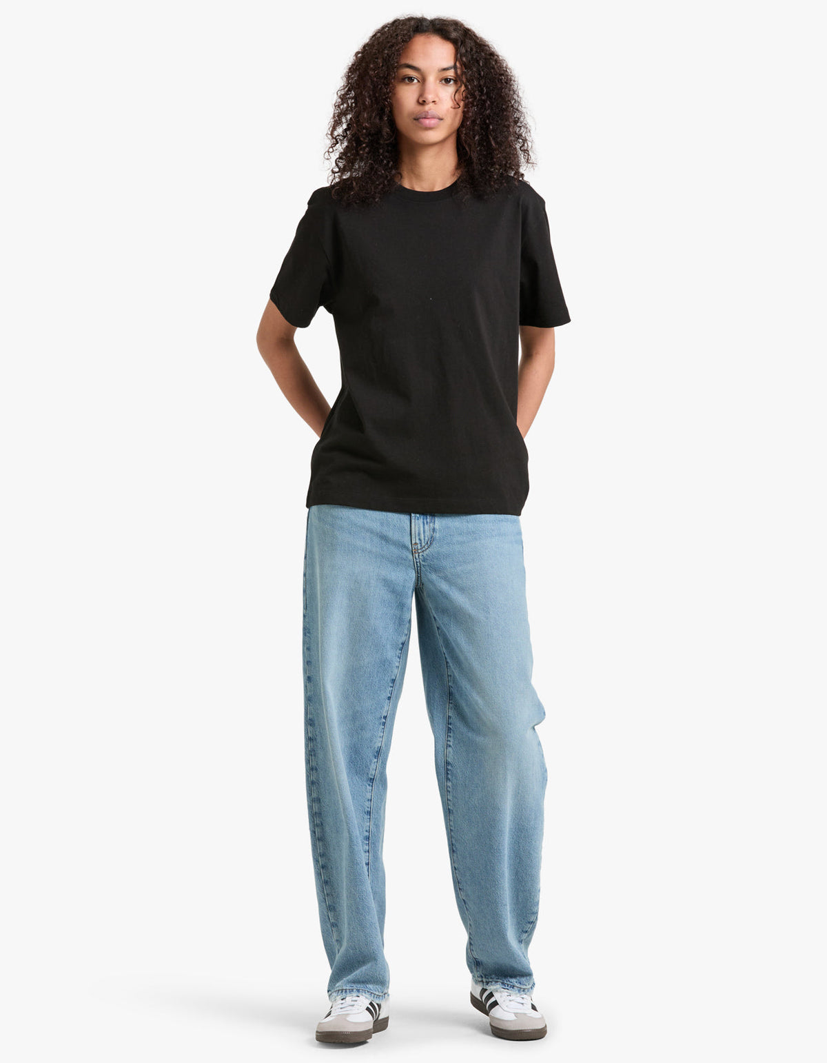 Womens Organic Base Tee - Black