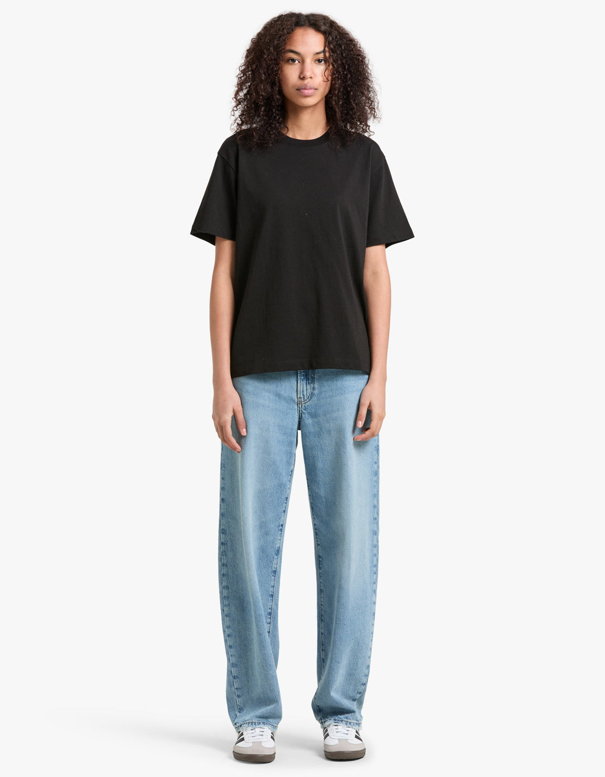Womens Organic Base Tee - Black