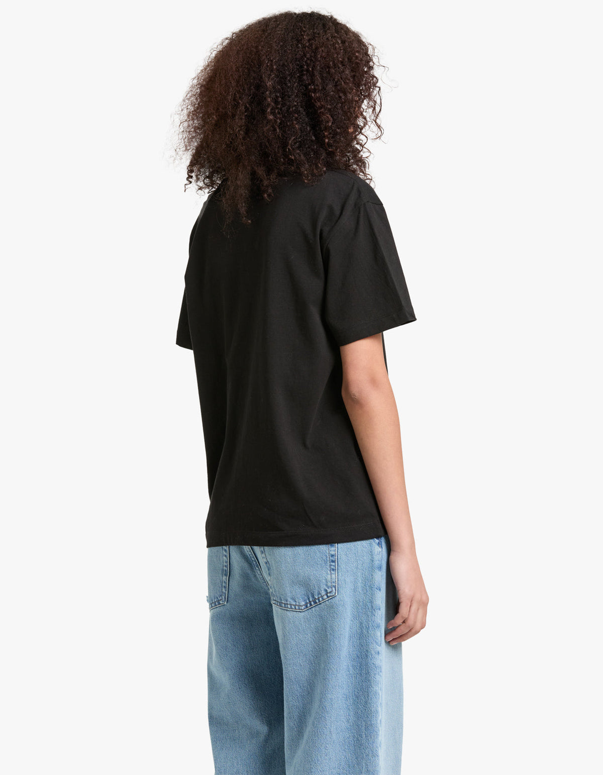 Womens Organic Base Tee - Black