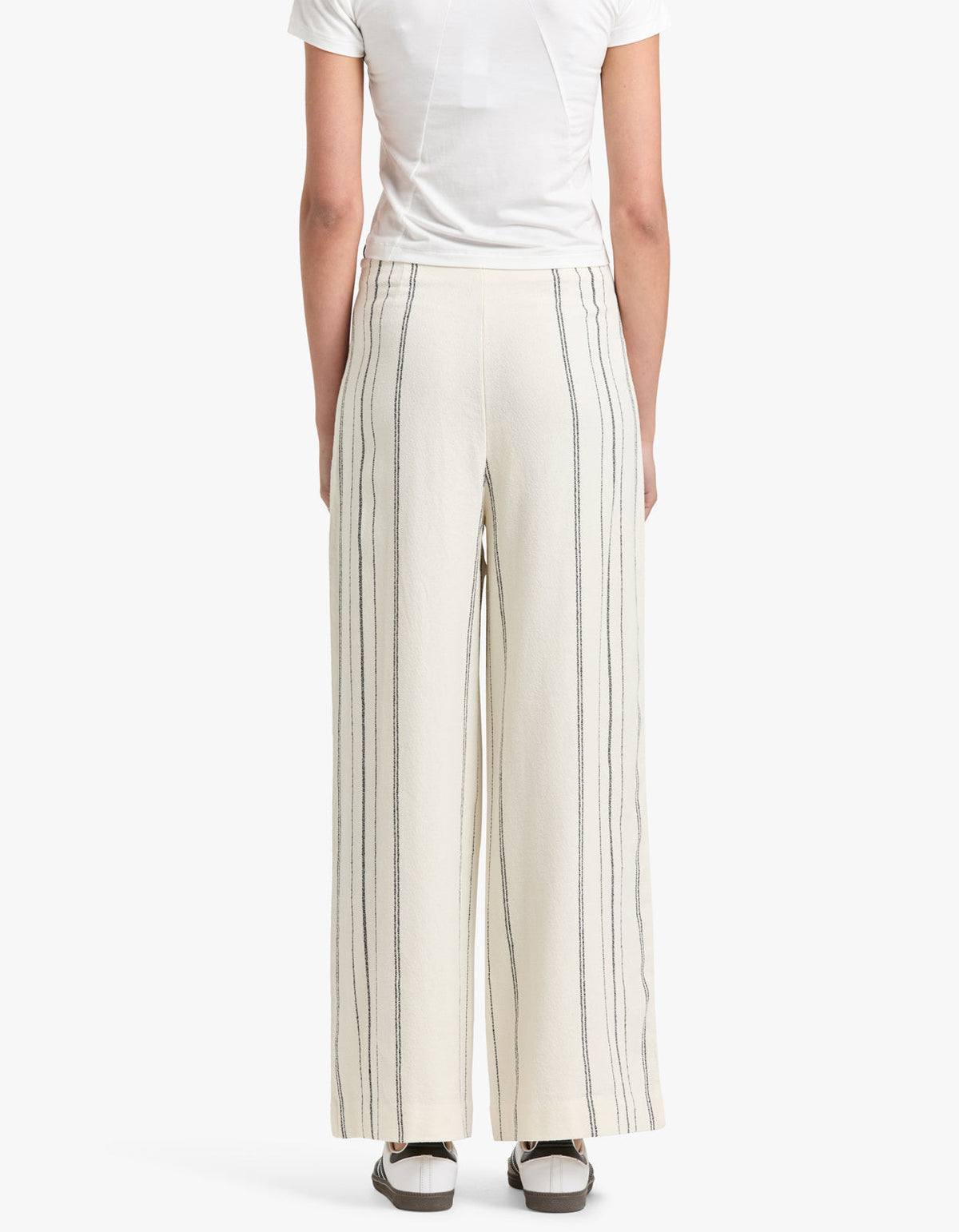 Matera Stripe Pant - Cream/Black
