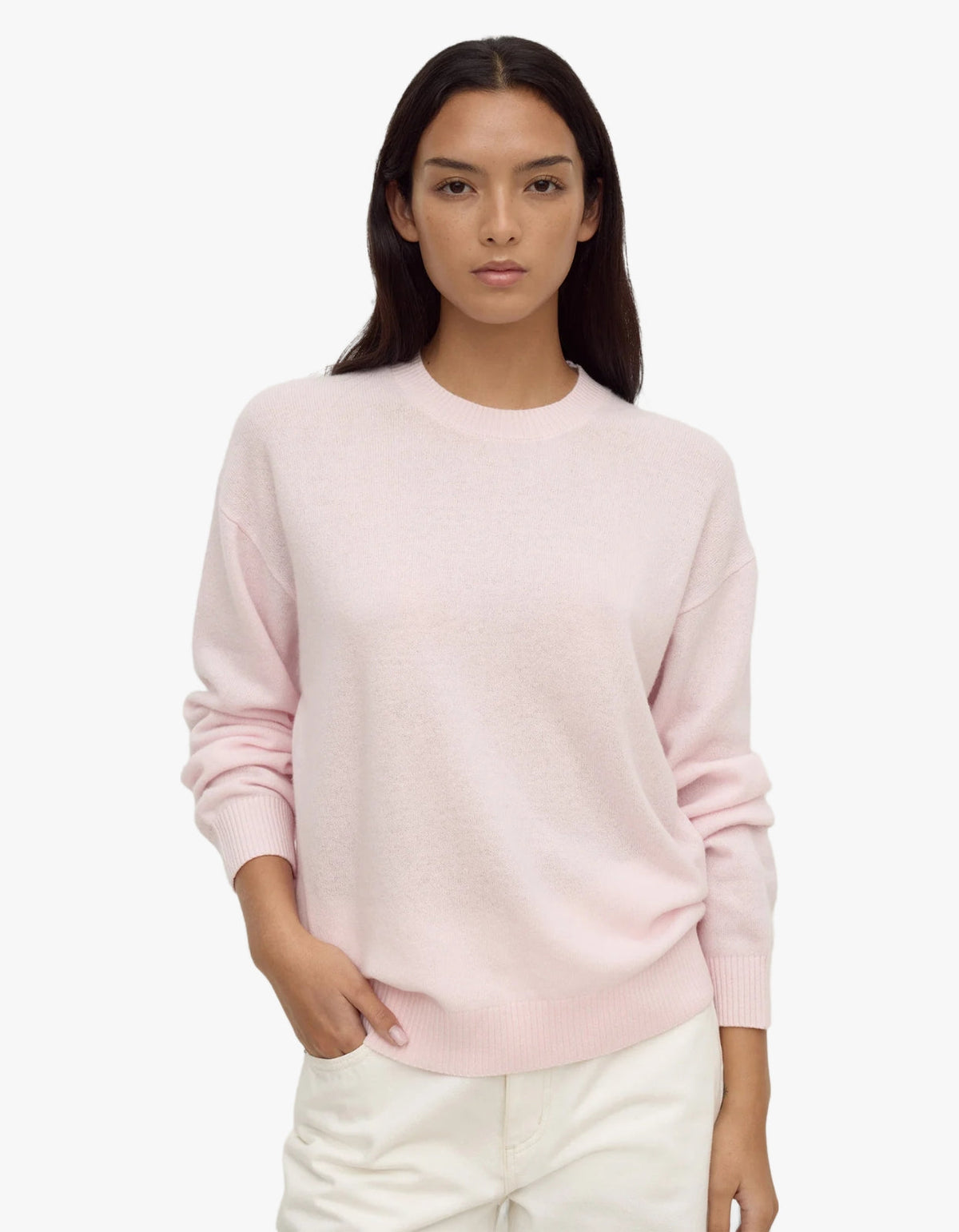 Carter Brushed Wool Sweater - Floss