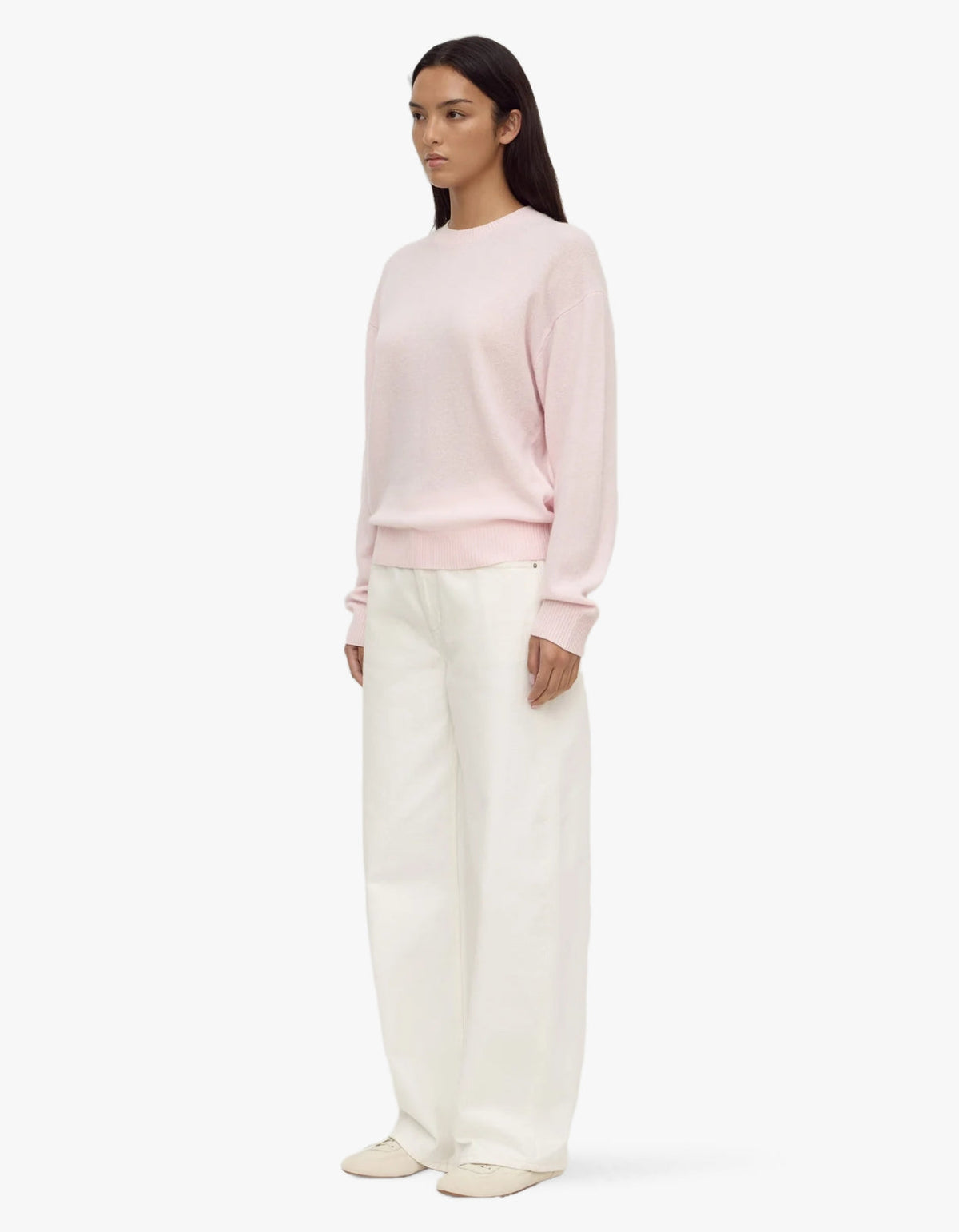 Carter Brushed Wool Sweater - Floss