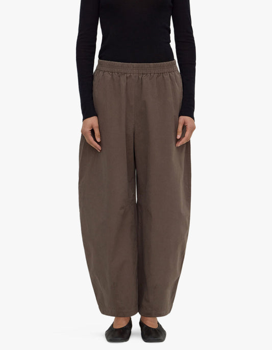 Lola Barrel Pant - Bark