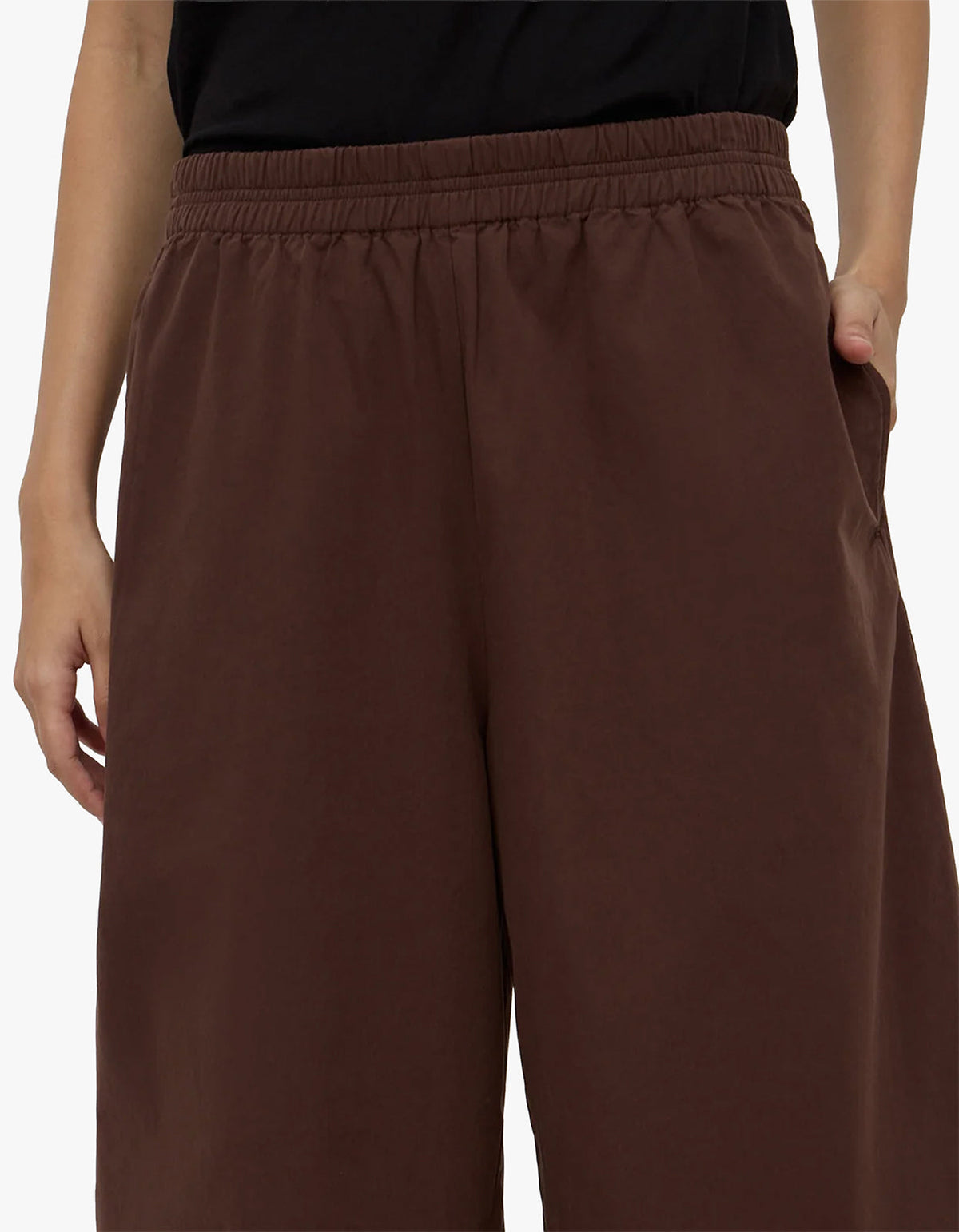 Lola Barrel Pant - Ganache