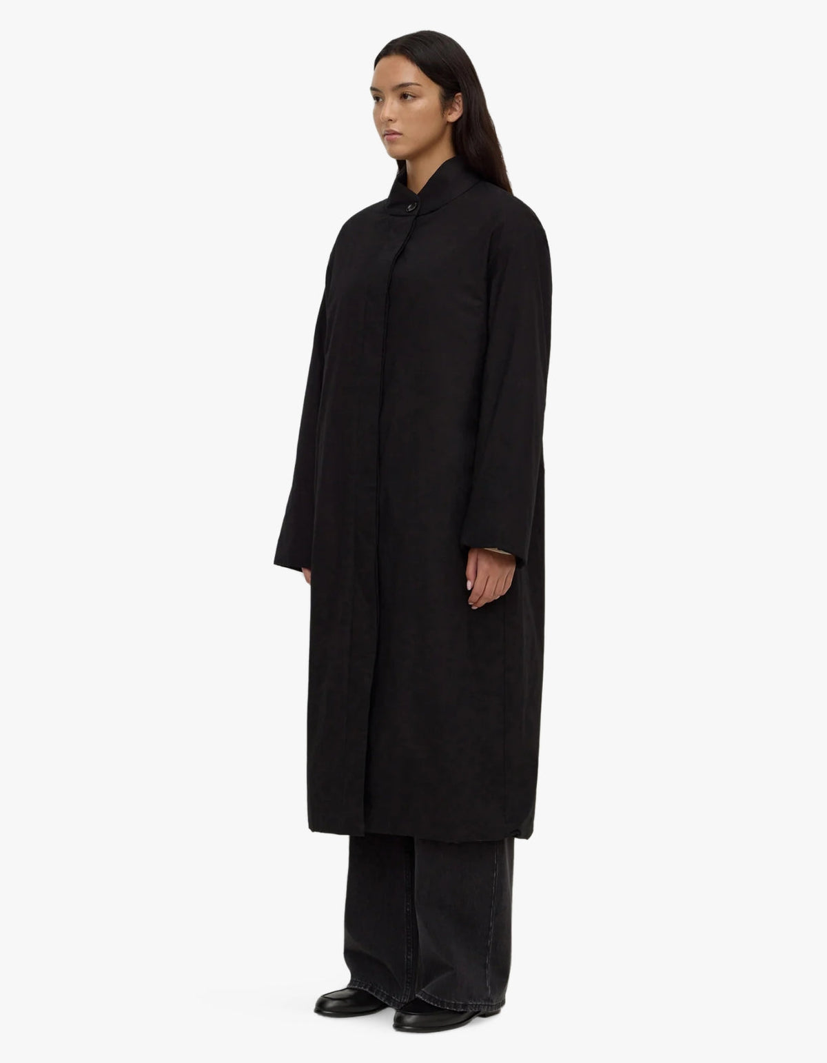 Zoie Padded Coat - Washed Black