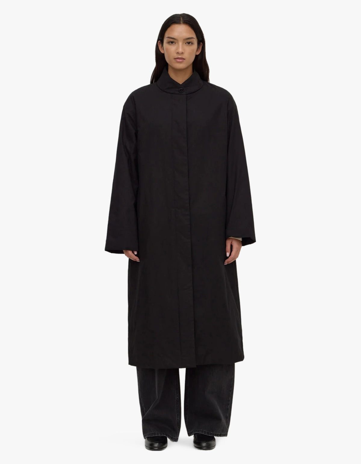 Zoie Padded Coat - Washed Black