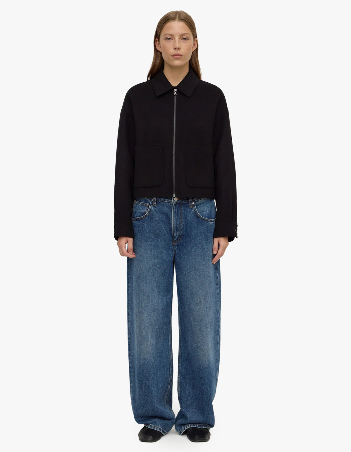 Dallas Wool Jacket - Black