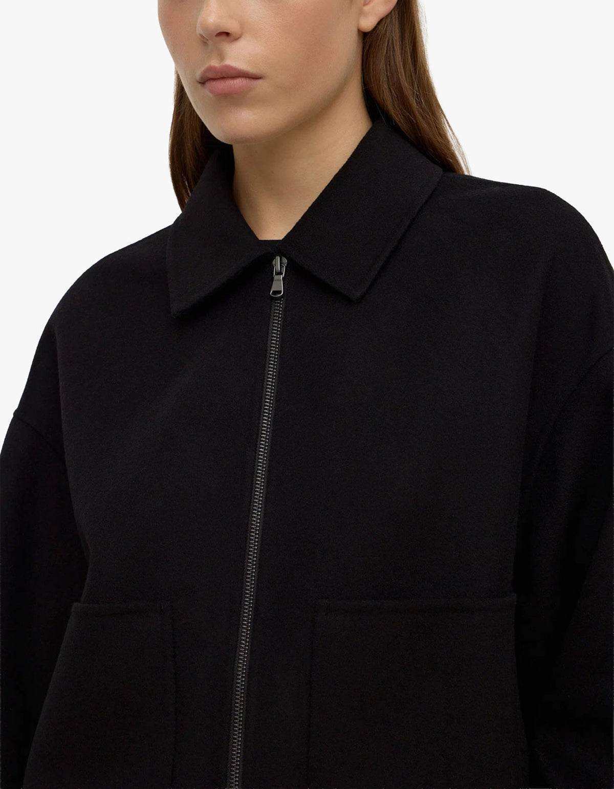 Dallas Wool Jacket - Black