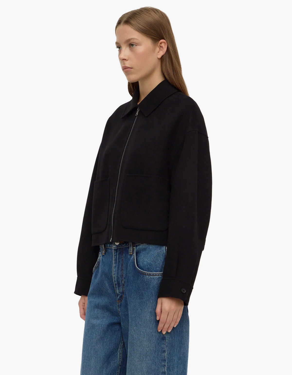 Dallas Wool Jacket - Black