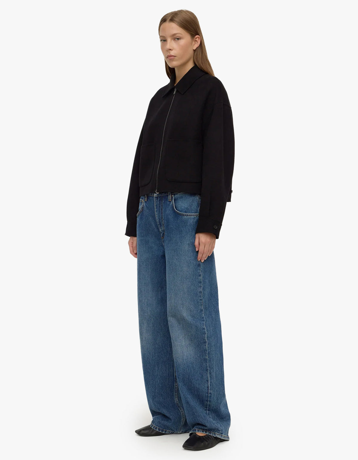 Dallas Wool Jacket - Black