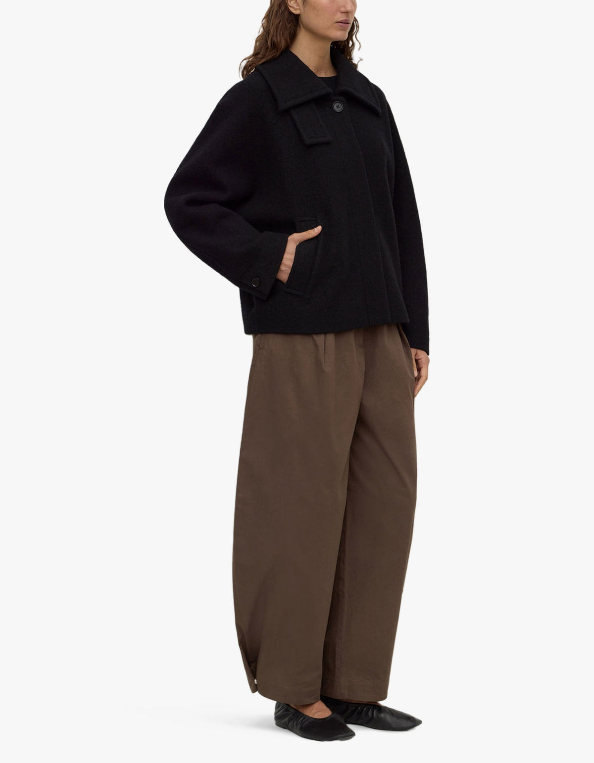 Harlow Wool Jacket - Black