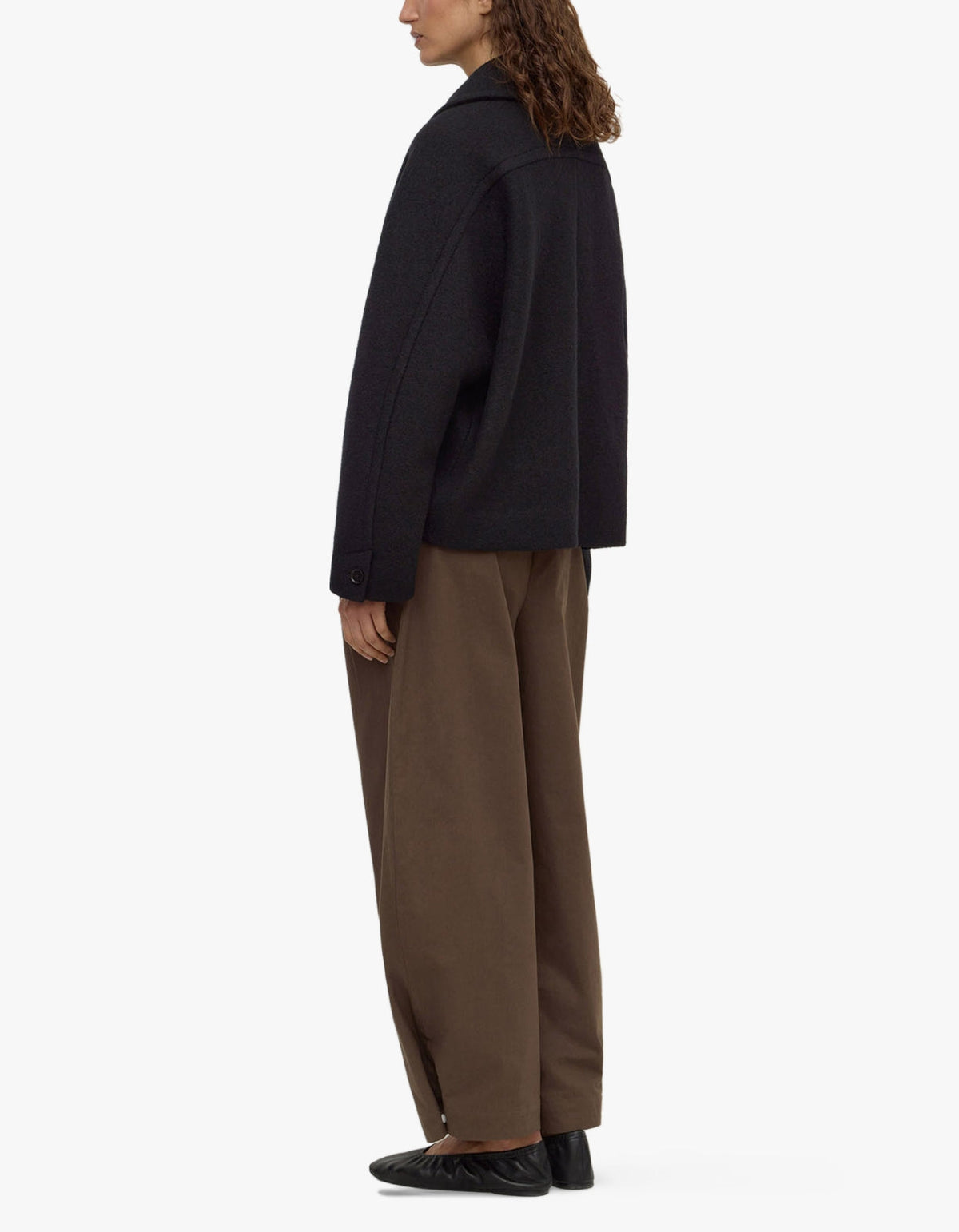Harlow Wool Jacket - Black