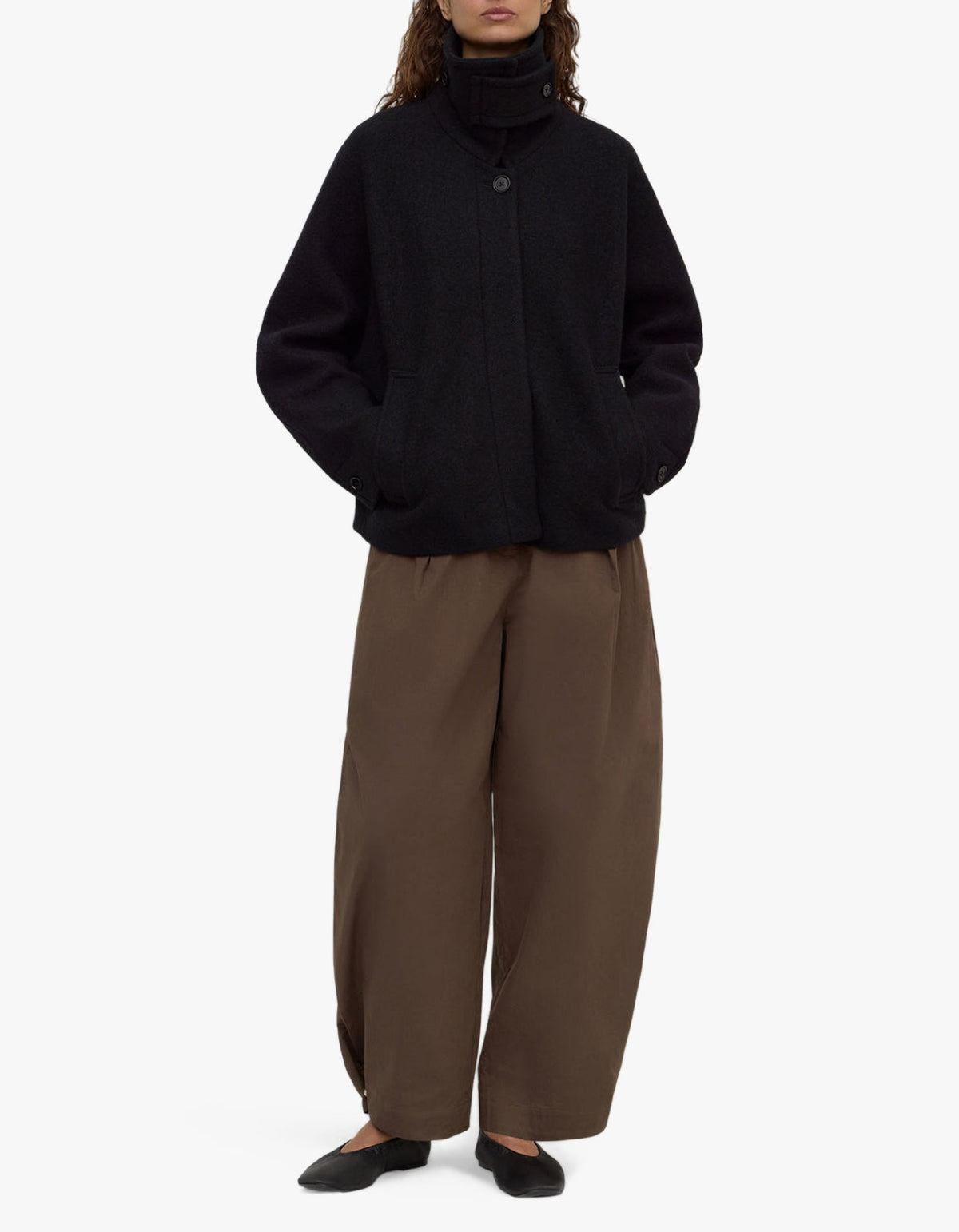 Harlow Wool Jacket - Black