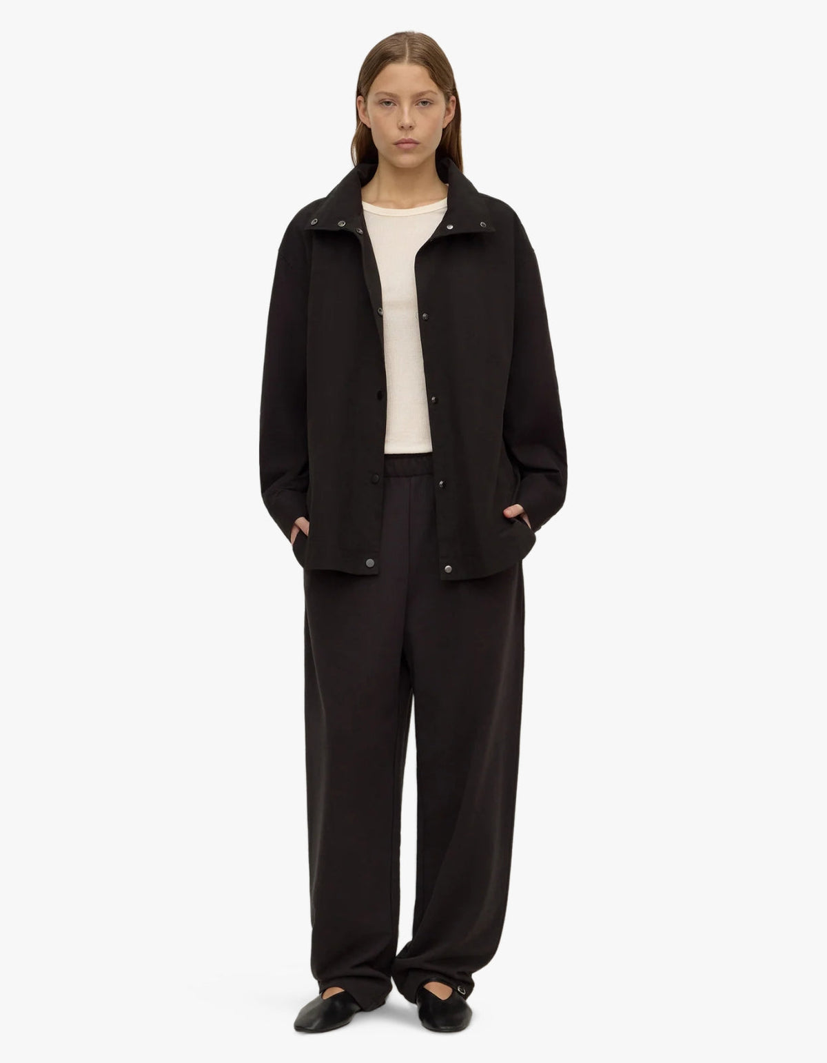 Harper Cotton Jacket - Black
