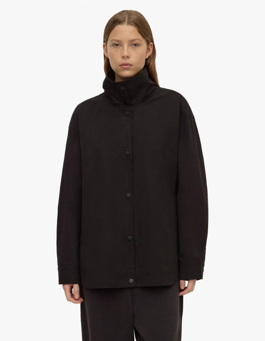 Harper Cotton Jacket - Black