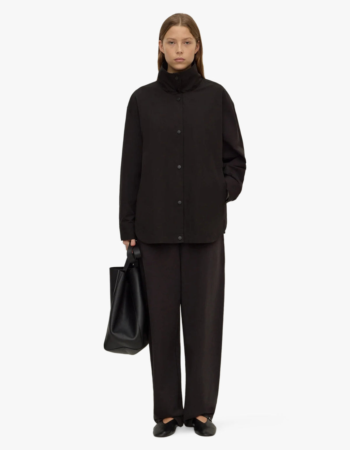 Harper Cotton Jacket - Black