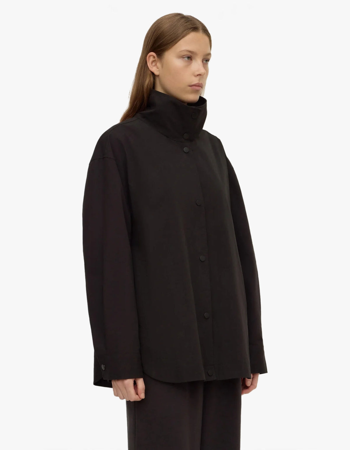 Harper Cotton Jacket - Black