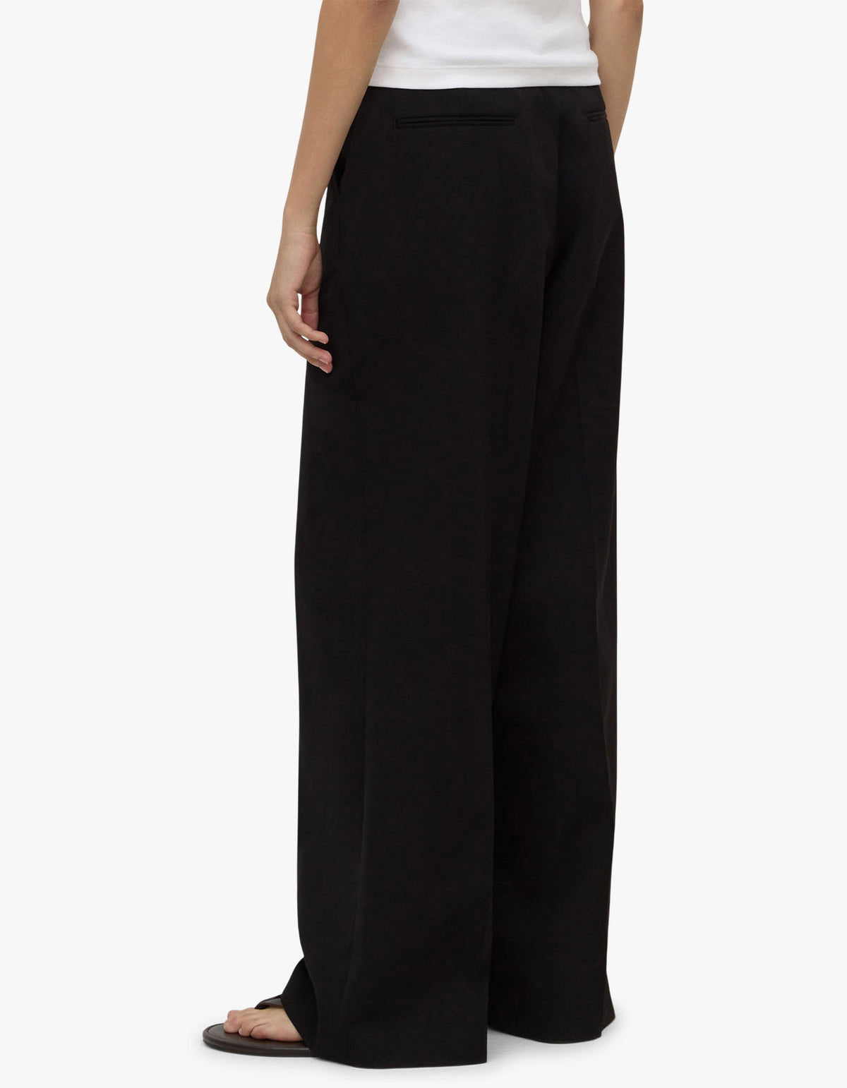 Anika Wool Pant - Black