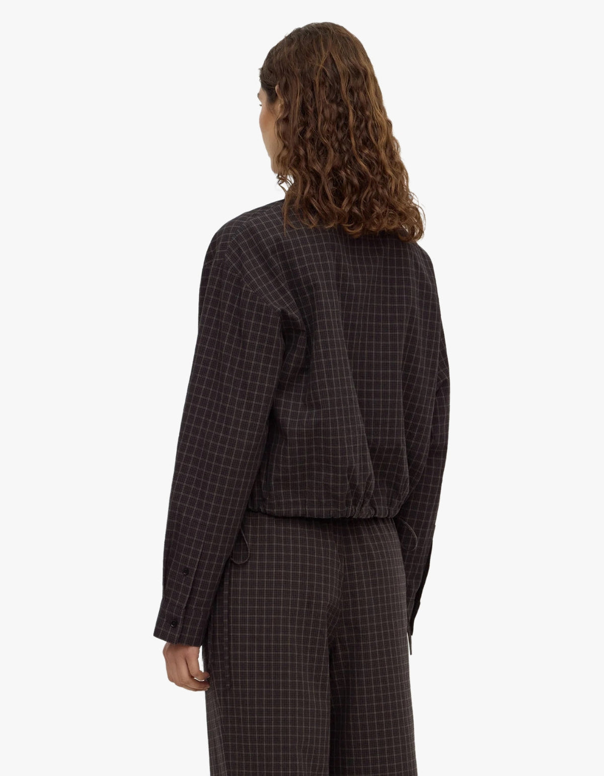 Eddie Check Shirt - Brown/Black