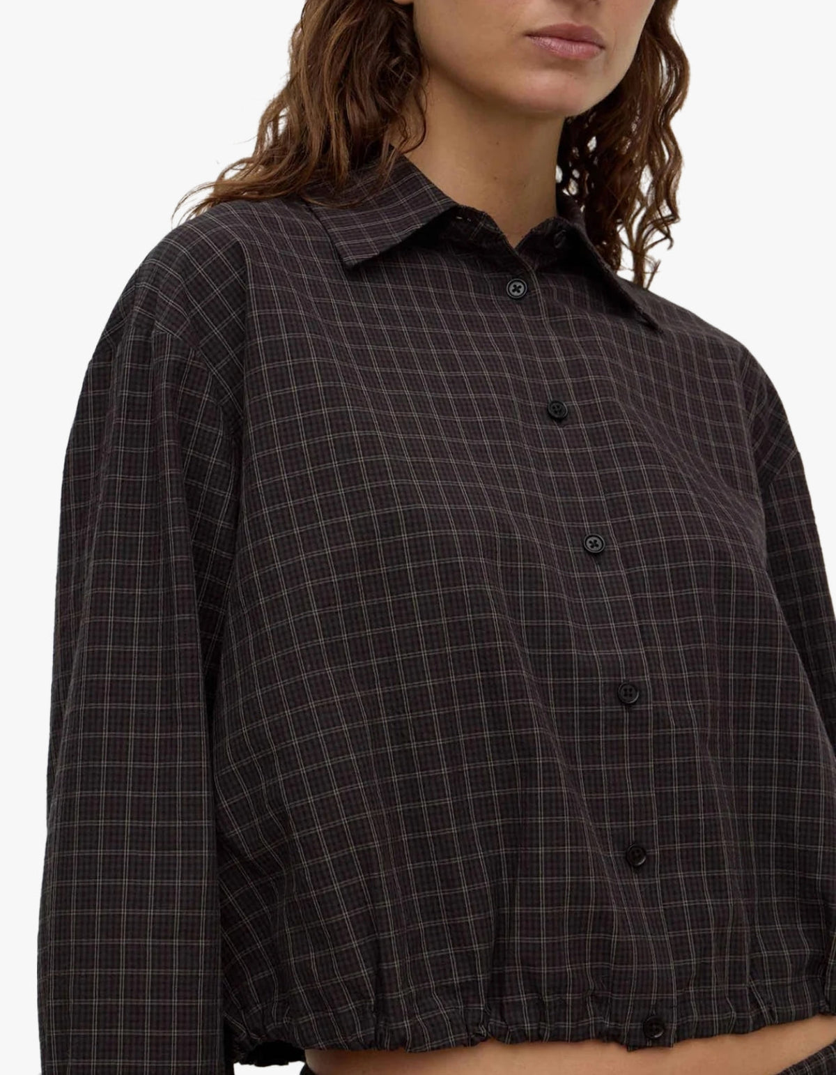 Eddie Check Shirt - Brown/Black