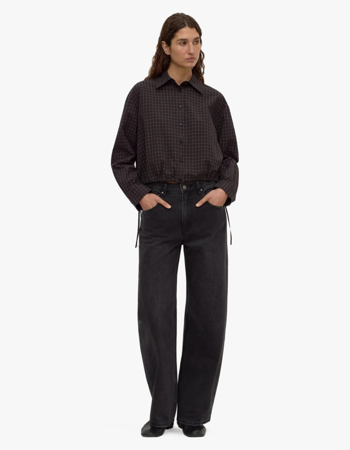 Eddie Check Shirt - Brown/Black
