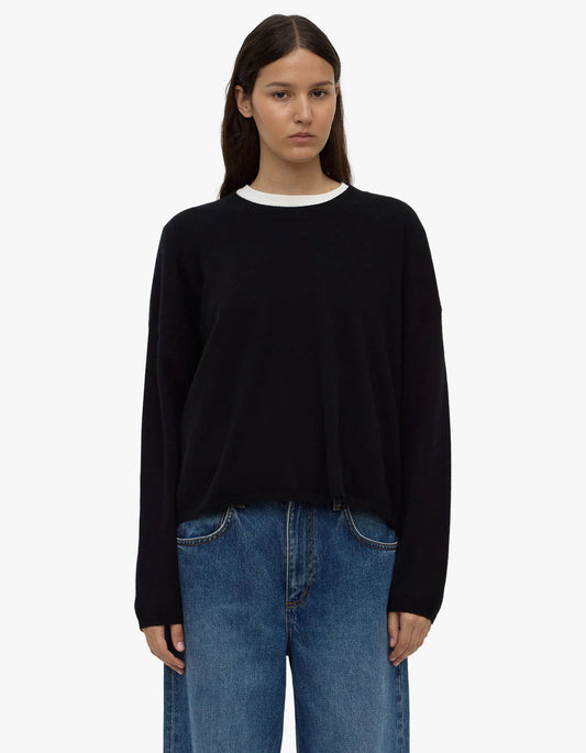 Odelle Cashmere Knit - Black