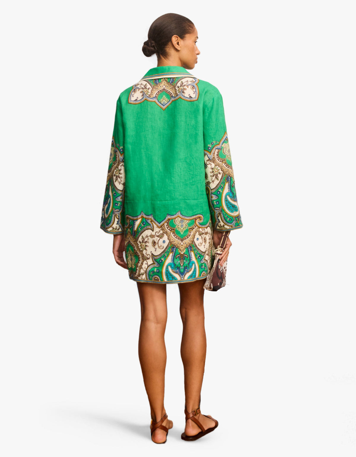 Porter Mini Dress - Jade