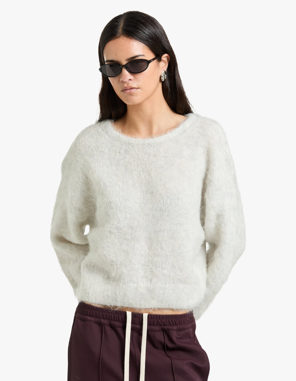 Womens Jumper Niby - Polar Melange