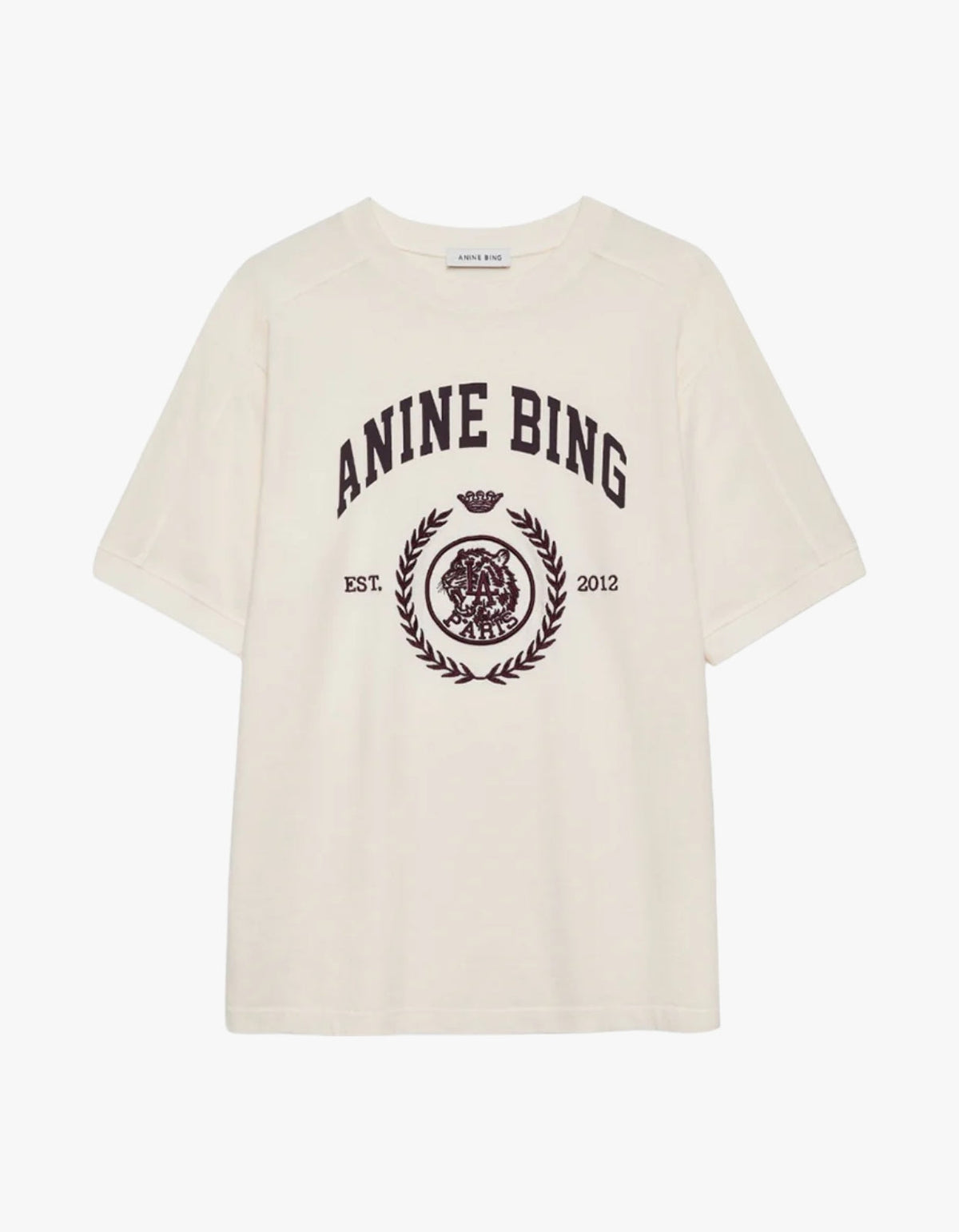 Jaylin Tee Collegiate - Cream