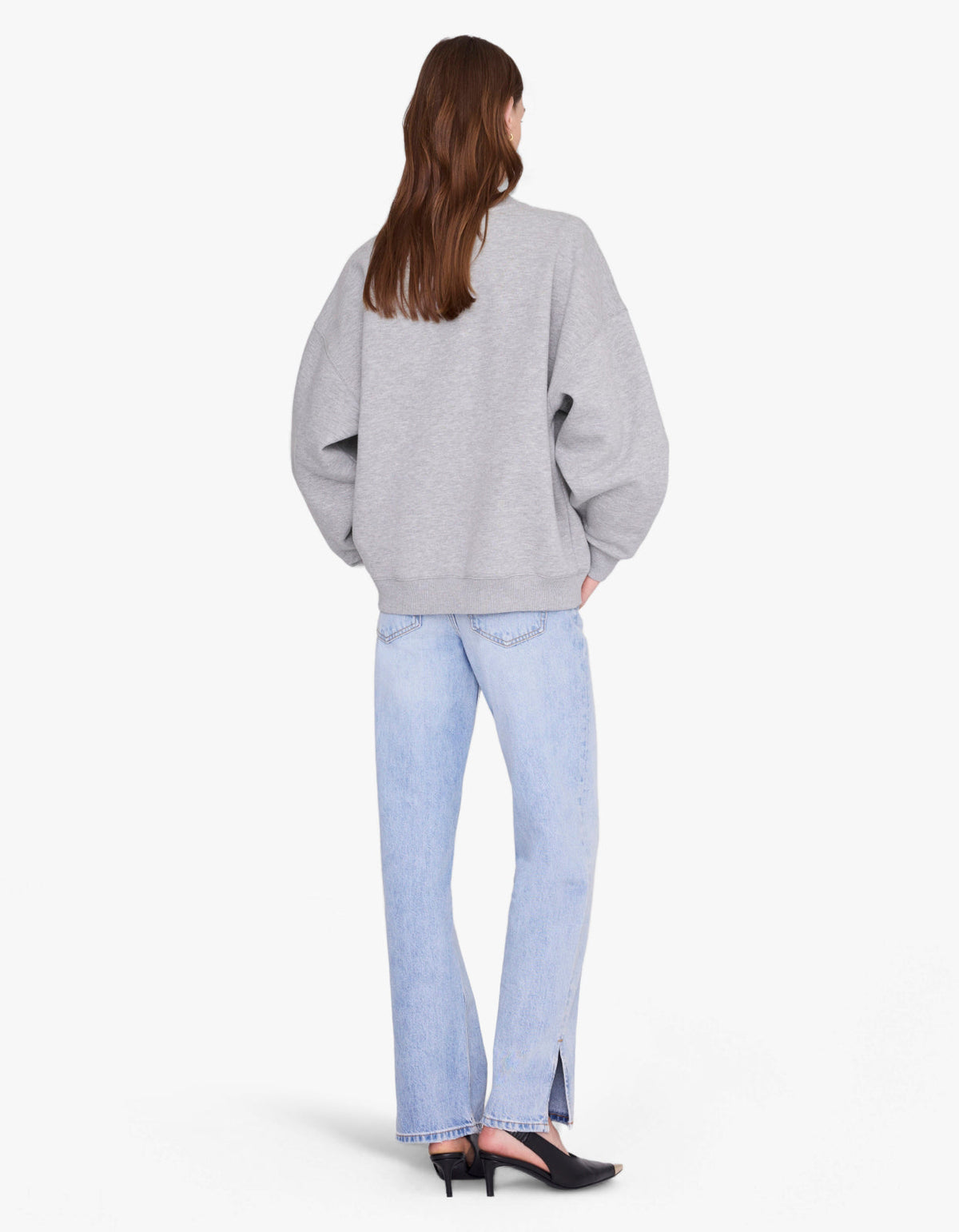 Miles Sweatshirt Collegiate - Grey