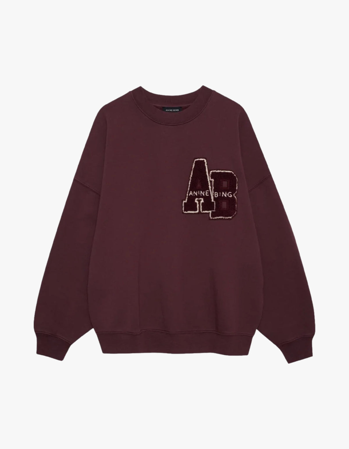 Miles Sweatshirt Letterman - Fig