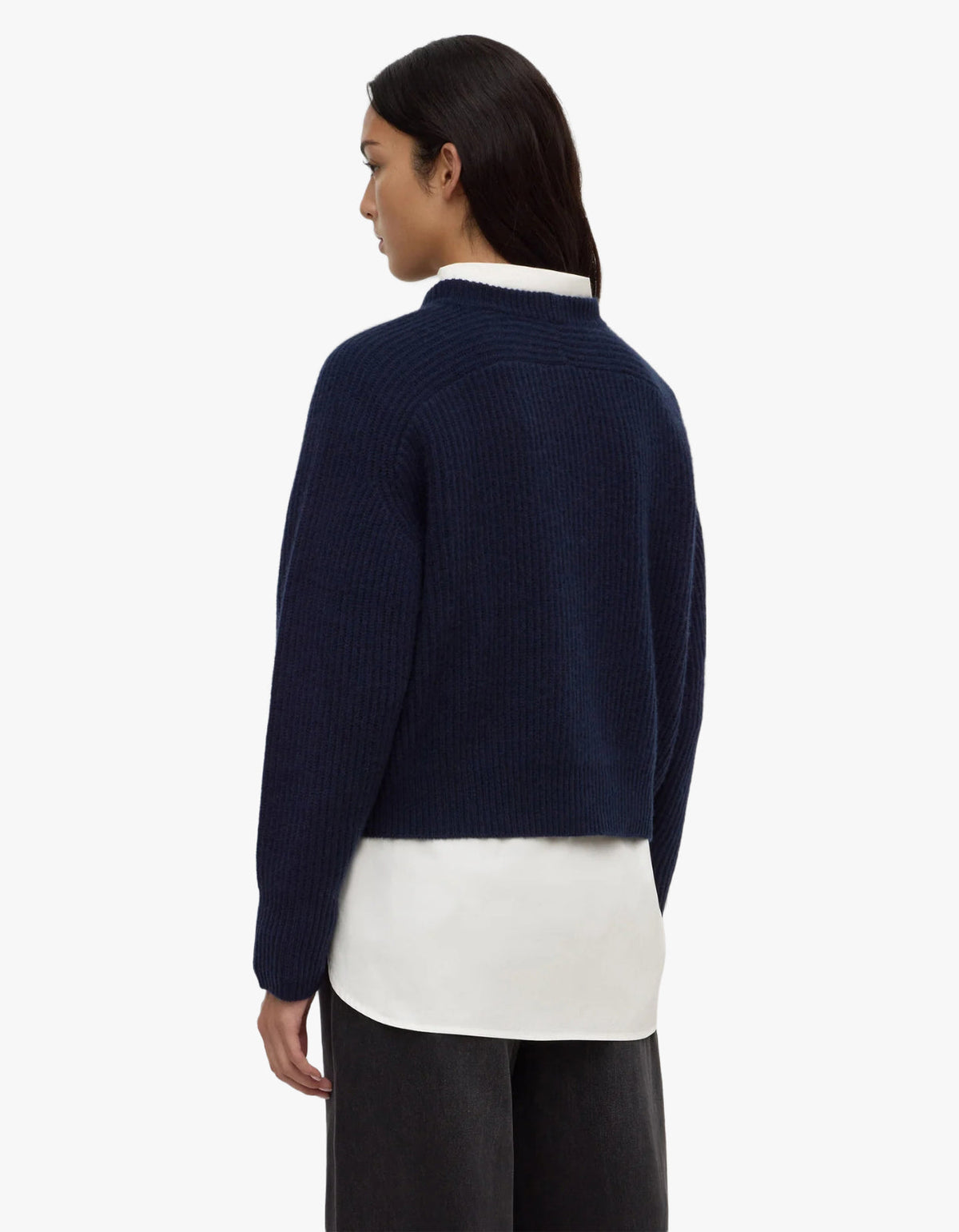 Amerie Cashmere Knit - Navy