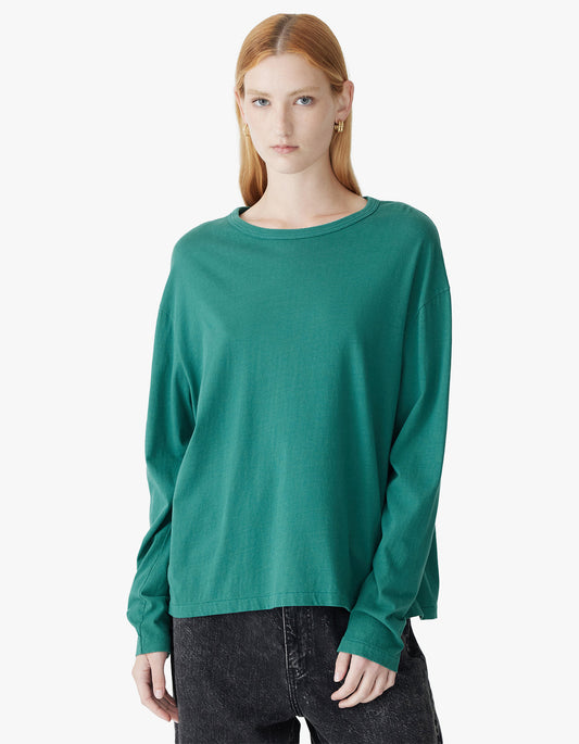 Boyfriend Htg L/S T.Shirt - Pine