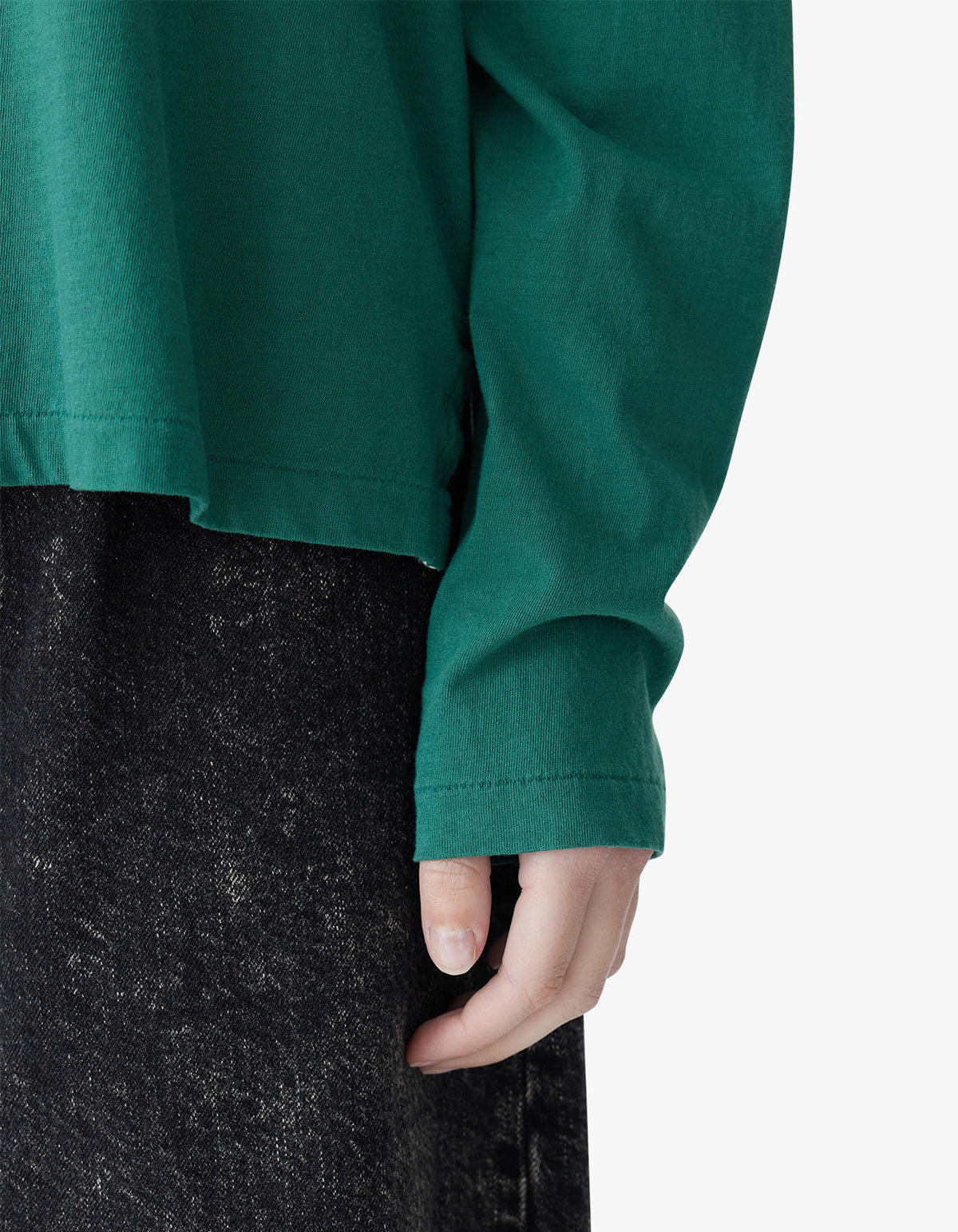 Boyfriend Htg L/S T.Shirt - Pine