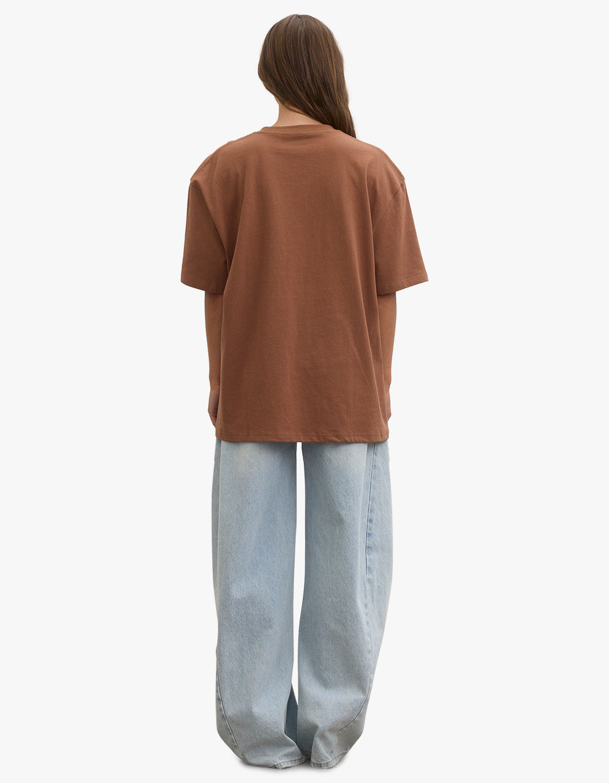 Jonas Boyfriend Tee - Chestnut