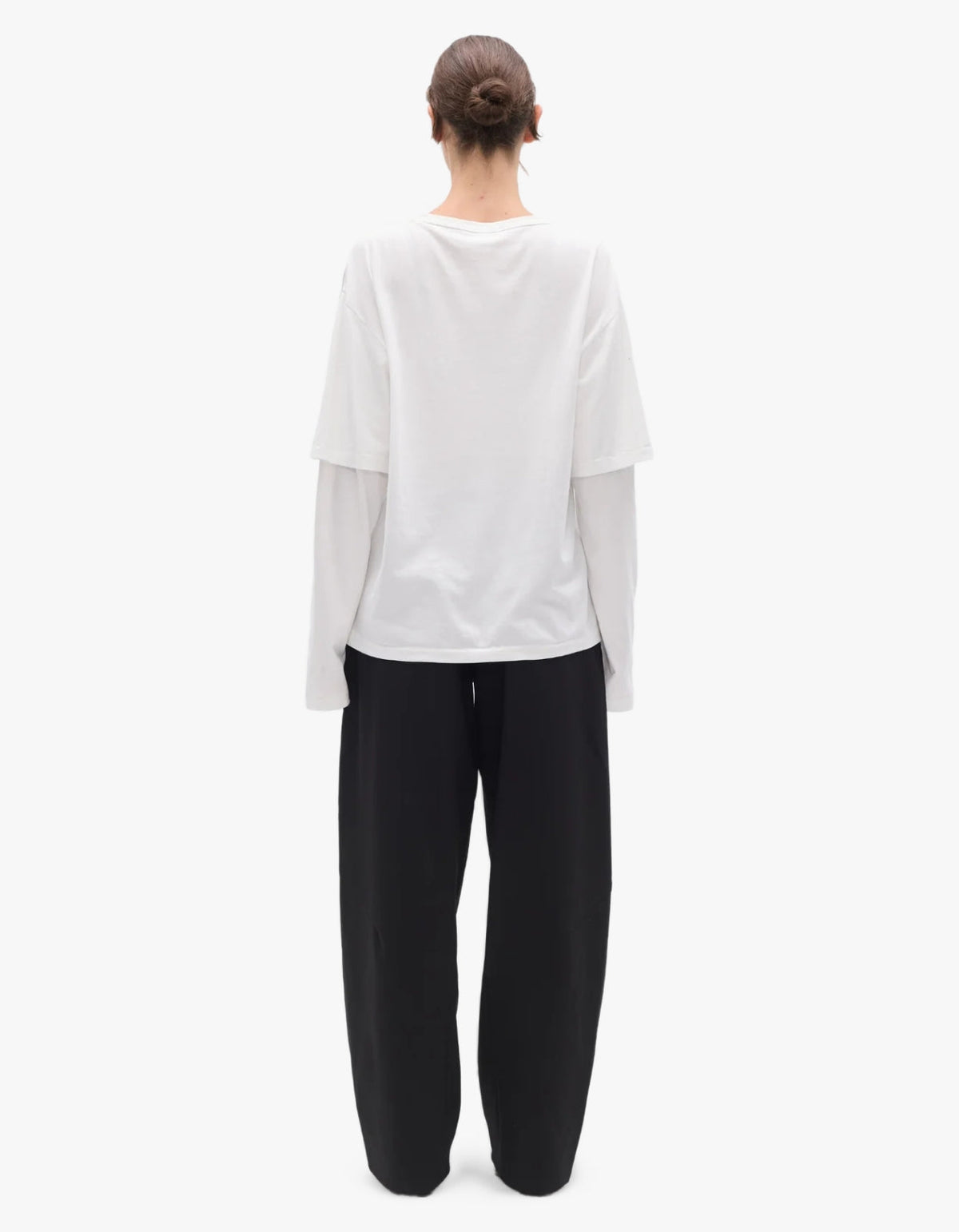 Pax Long Sleeve Tee - White