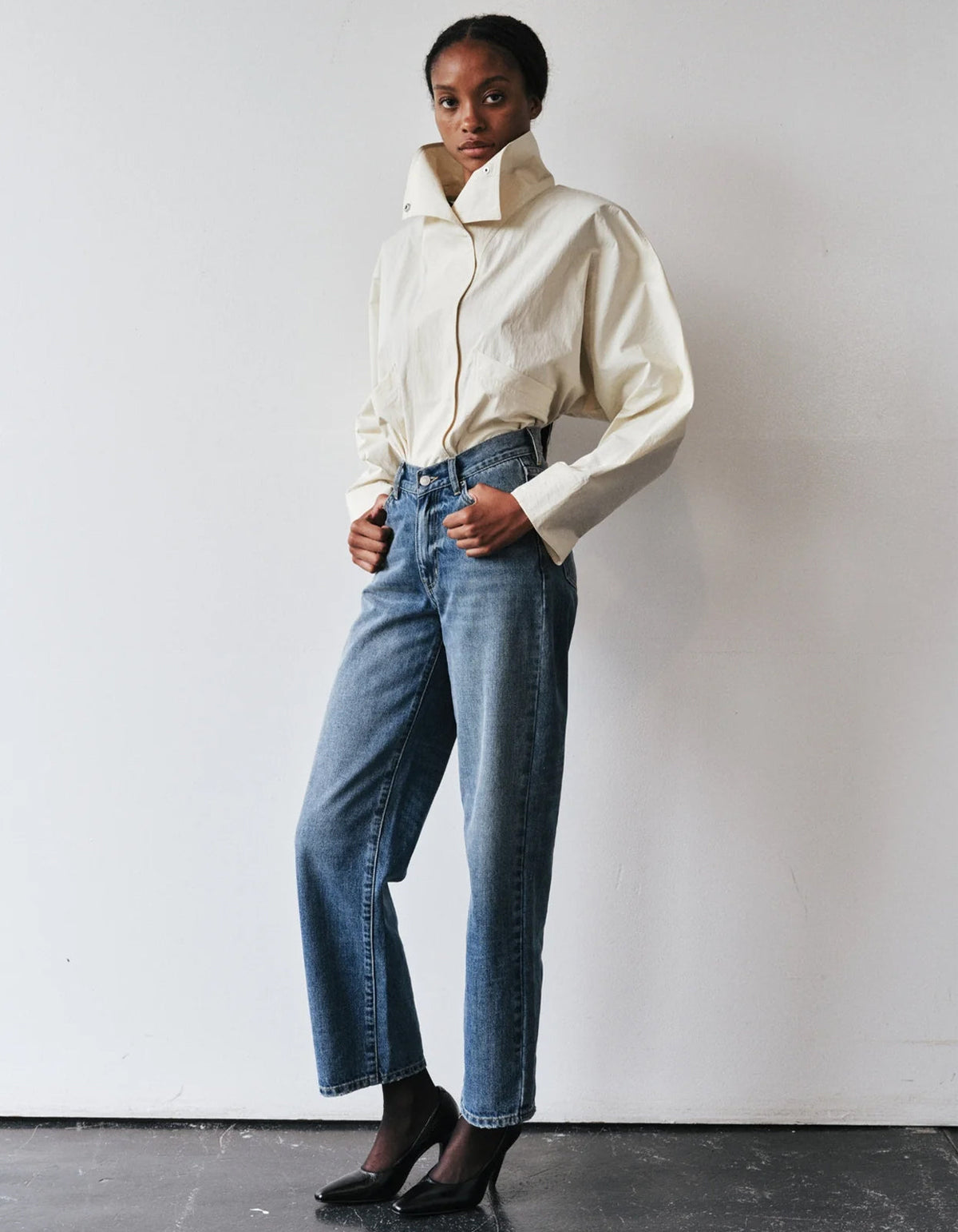 Eliza Bomber - Ivory