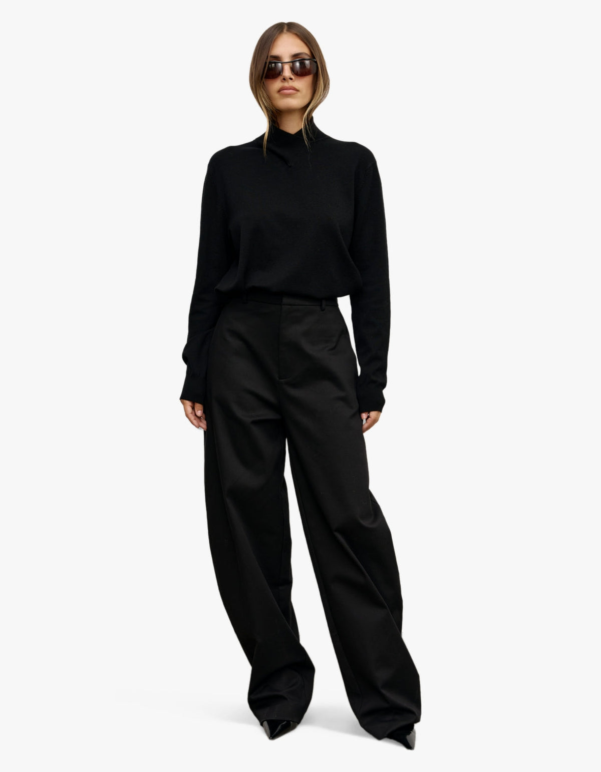 Yvette Knit Jumper - Black