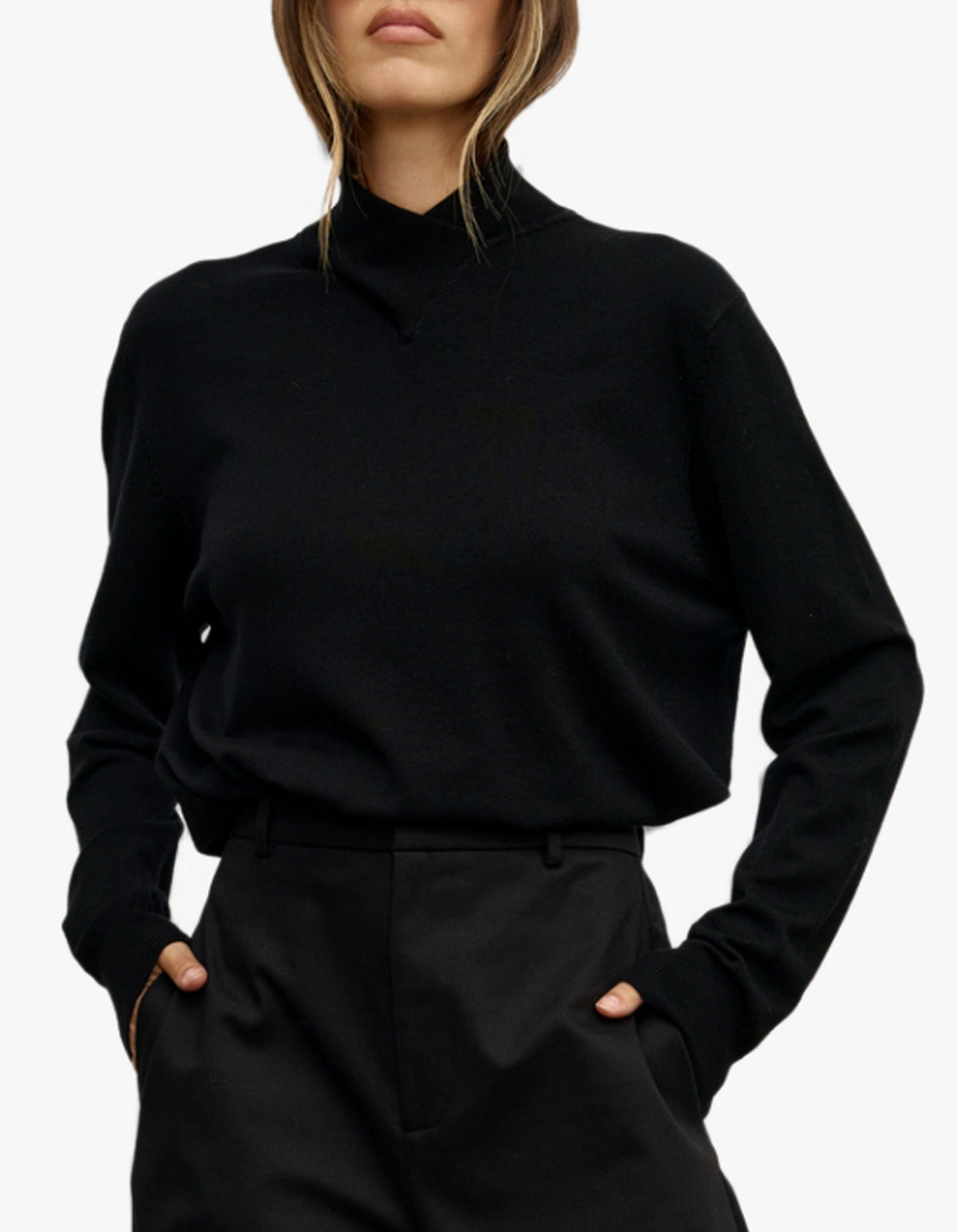 Yvette Knit Jumper - Black