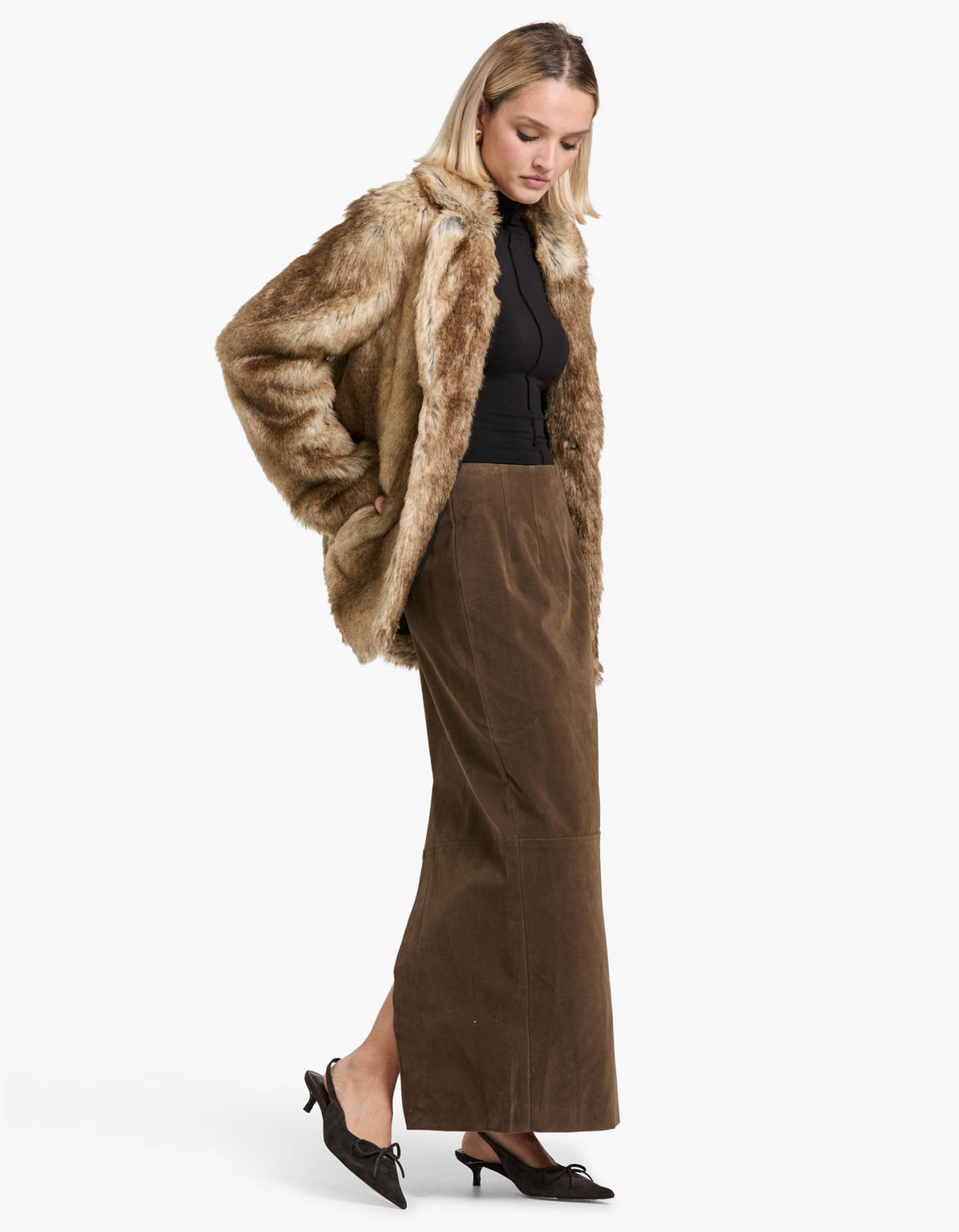 Shyla Skirt - Chocolate
