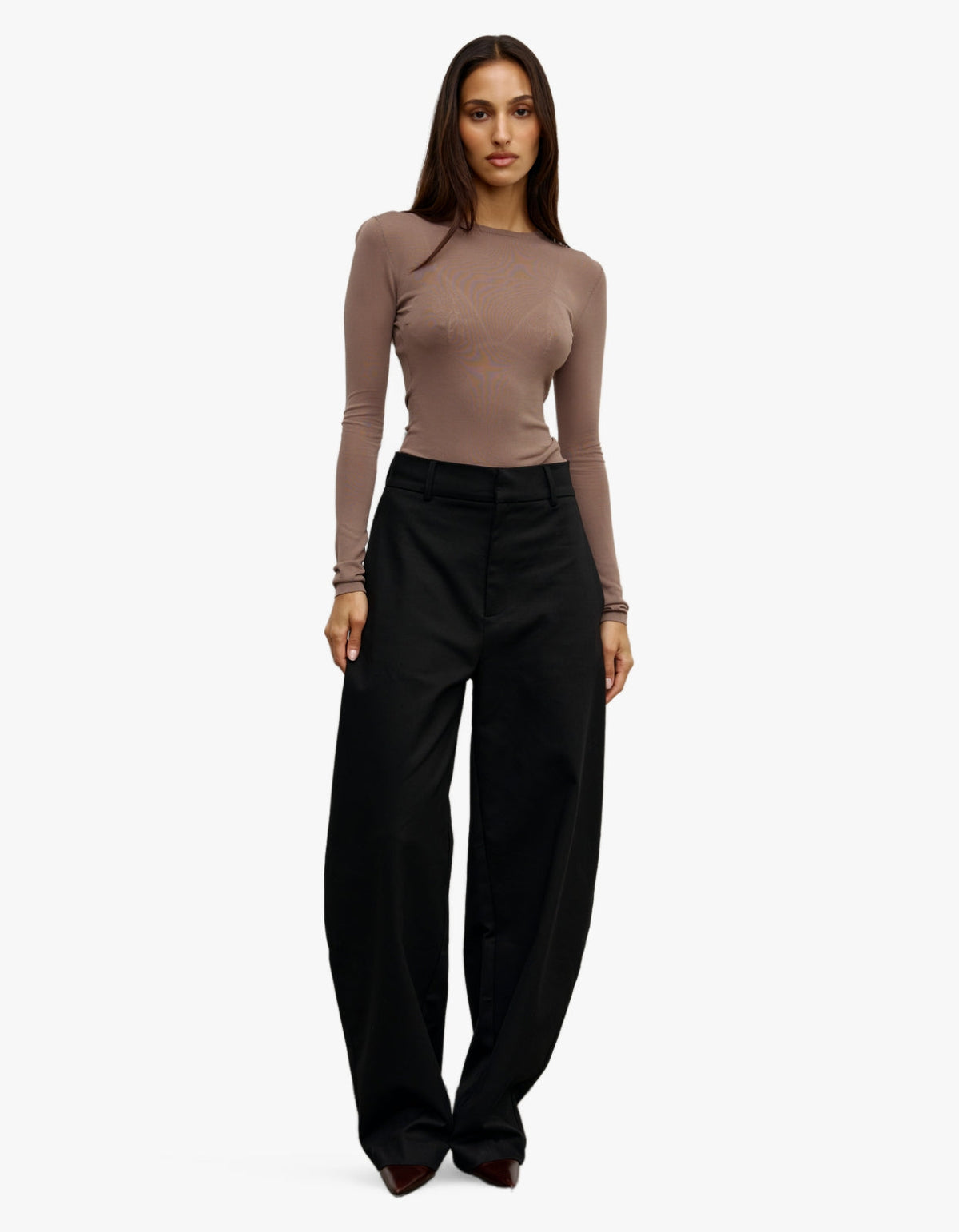 Stevie Top - Mouse Grey