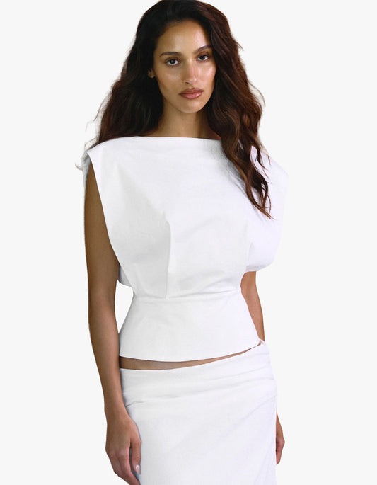 Shelly Top - Ivory